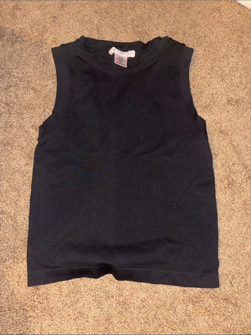 bebe Black Girls' Sleeveless Tank Top